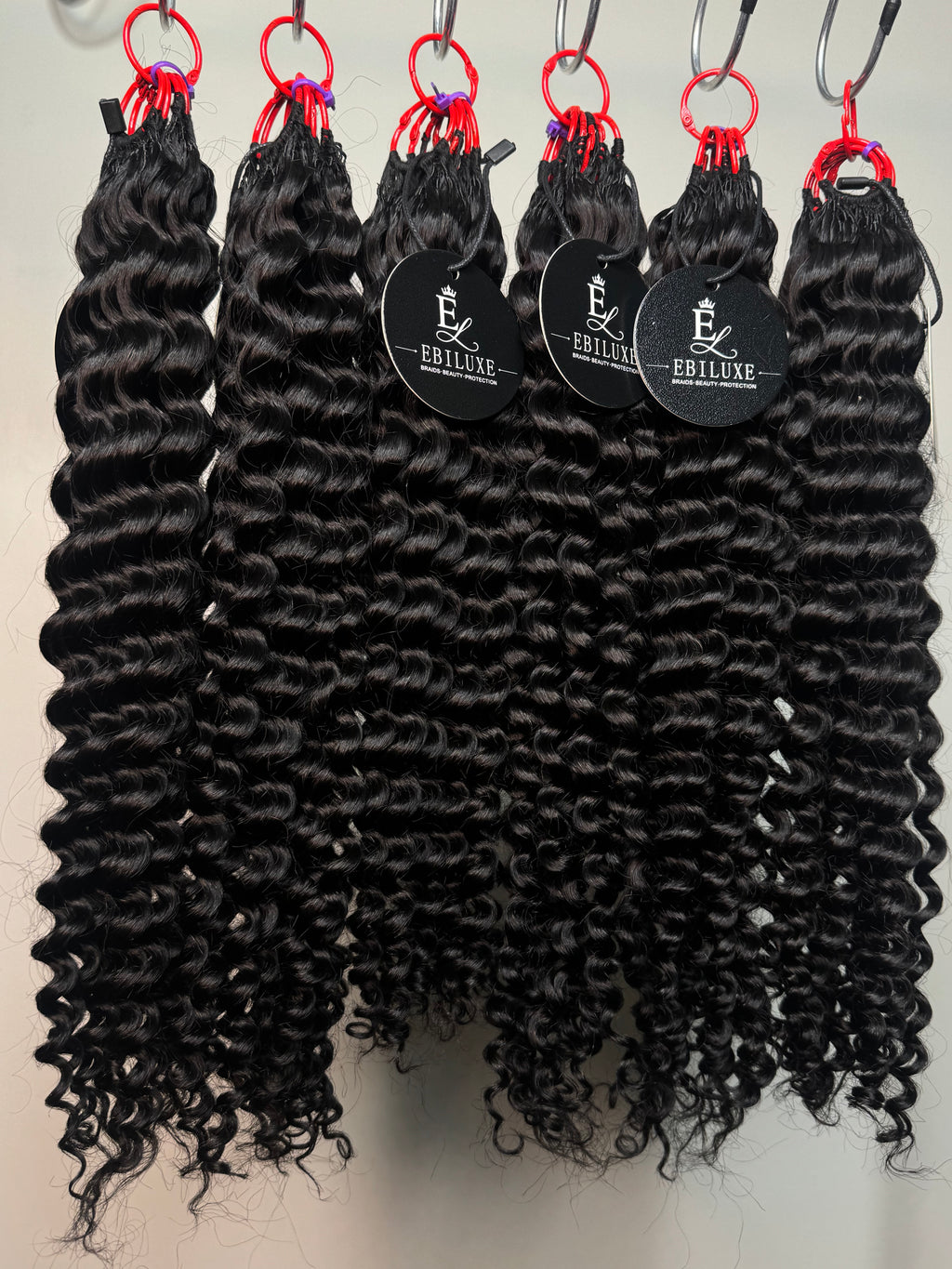 Miracle Knots Deep Wave Crochet Hair Extensions